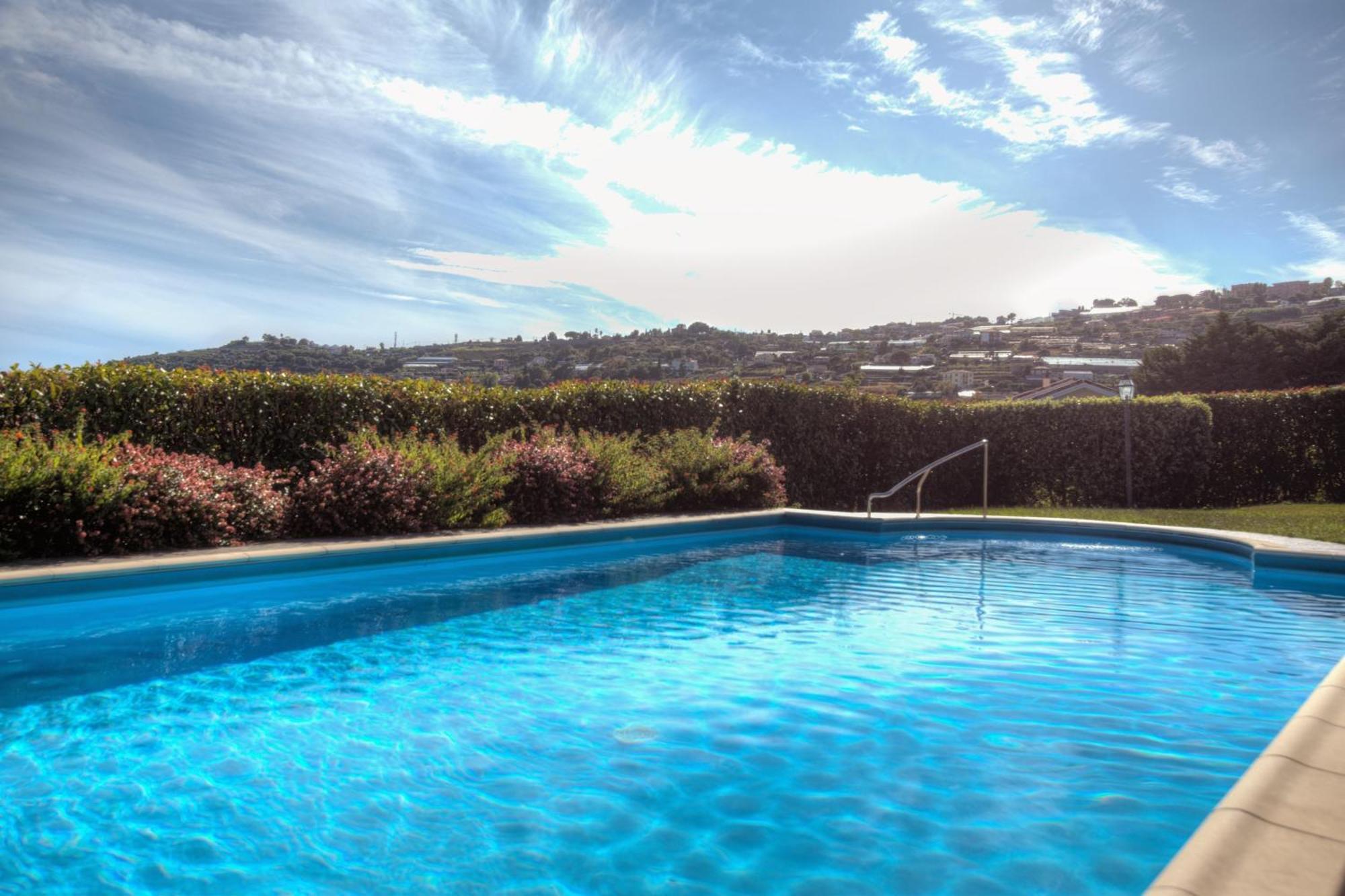 Villa Lucia Riviera Dei Fiori Pool - Happy Rentals Sanremo Exterior foto