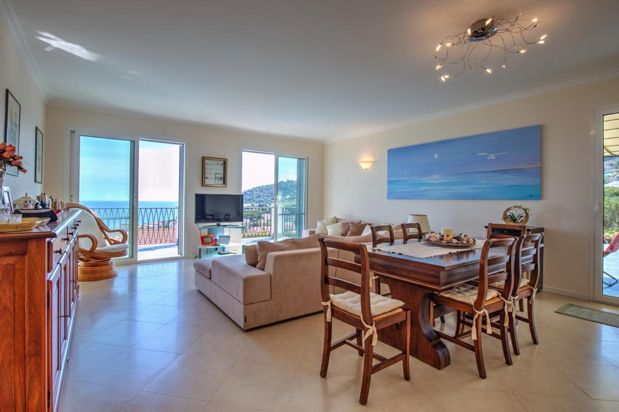Villa Lucia Riviera Dei Fiori Pool - Happy Rentals Sanremo Exterior foto