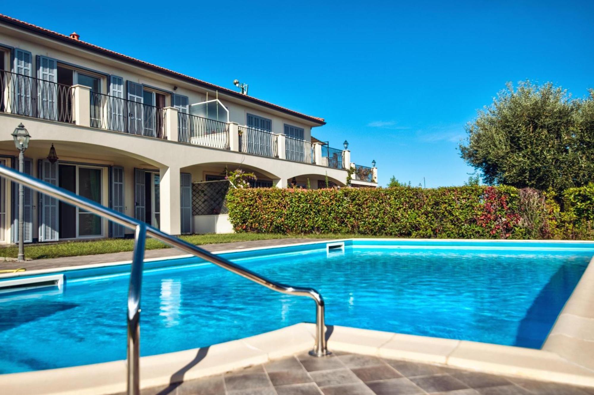 Villa Lucia Riviera Dei Fiori Pool - Happy Rentals Sanremo Exterior foto
